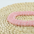 L-0094 High QualityRose Quartz Synthetic Natural Loose Gemstone Smooth Round Beads Bulk Supplies